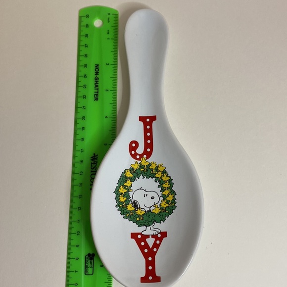 Snoopy apron & spoon rest set NWT! Merry Christmas and Joy print - Picture 9 of 16